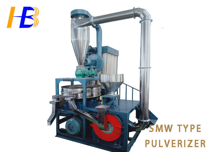 37kw Water Pipe PVC Pulverizer Machine Improve Particle Size Distribution
