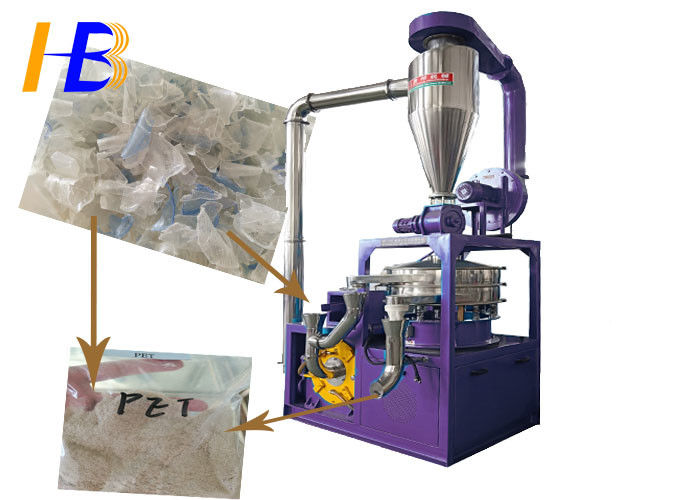 Enhance Mixing Possibility PET Grinder Machines For Heat - Sensitive Material Processing