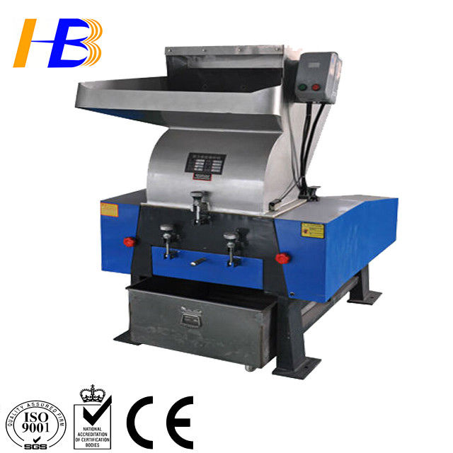 Single Shaft Plastic Recycling Crusher , Plastic Water Bottle Crusher For Recycling Line